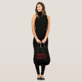 ムスタングのママRed Tote トートバッグ (正面(モデル))