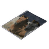 ムスタングの子馬のHeadshot ノートブック (左側)