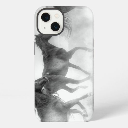ムスタングの操業 iPhoneケース (裏面)