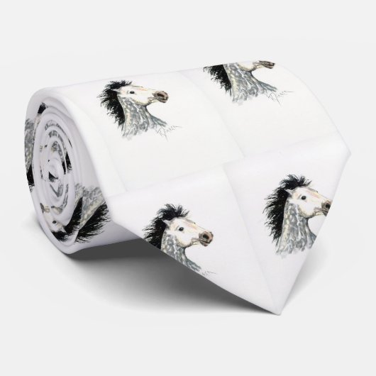 ムスタングの馬の人のタイ ネクタイ (ロール)