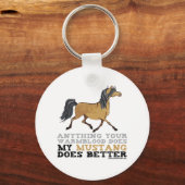 ムスタングスの方が良い キーホルダー (正面)