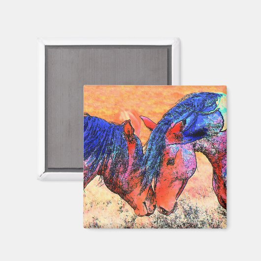 ムスタング マグネット (正面/裏面)