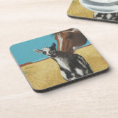 ムスタング-野生の馬 コースター (左側)