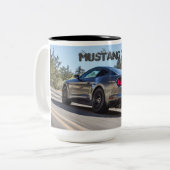ムスタングGTのコーヒー・マグ ツートーンマグカップ (正面左)