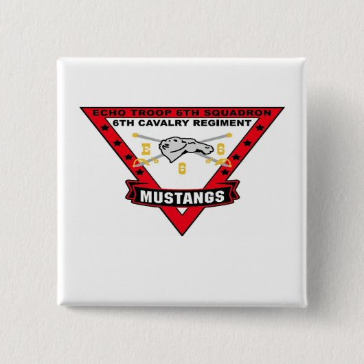 ムスタングPin 缶バッジ (正面)