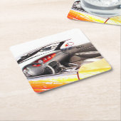 ムスタンゲ スクエアペーパーコースター (アングル)