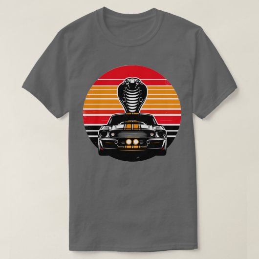 ムスタンシェルビーGT500 1 Tシャツ (デザイン正面)