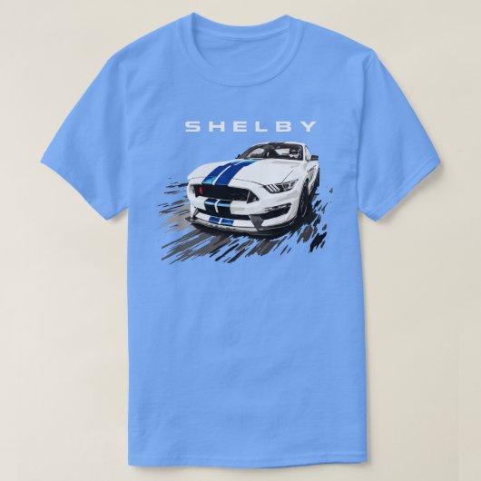 ムスタンシェル Tシャツ (デザイン正面)