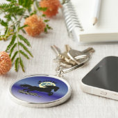 ムスタンフュールプフェルデリベルハーバーシュリュッセランハーナー キーホルダー (側面)