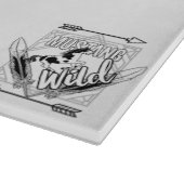 ムスタンワイルドカッティングボード料理 カッティングボード (角)