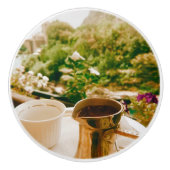 ムスターでのボスニアのコーヒーブレイク セラミックノブ (正面)