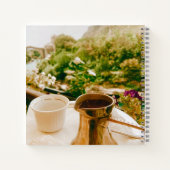 ムスターでのボスニアのコーヒーブレイク ノートブック (裏面)