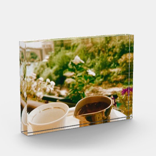 ムスターでのボスニアのコーヒーブレイク フォトブロック (左)