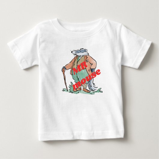 ムスターマウス 〜優しい小さな探検家〜 ベビーTシャツ (正面)