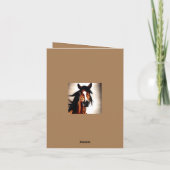 ムスタ威厳のあるング – 自由の精神 サンキューカード (裏面)