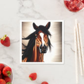 ムスタ威厳のあるング – 自由の精神 スタンダードカクテルナプキン (インサイチュ)