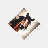 ムスタ威厳のあるング – 自由の精神 スタンダードカクテルナプキン (角)