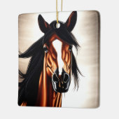 ムスタ威厳のあるング – 自由の精神 セラミックオーナメント (左)