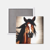 ムスタ威厳のあるング – 自由の精神 マグネット (正面/裏面)