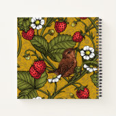 ムストラードのレンチとイチゴ ノートブック (裏面)