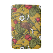 ムストラードのレンチとイチゴ バスマット (正面縦)