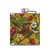 ムストラードのレンチとイチゴ フラスク (裏面)