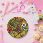 ムストラードのレンチとイチゴ ペーパープレート (パーティー)