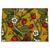 ムストラードのレンチとイチゴ ラージペーパーバッグ (正面)