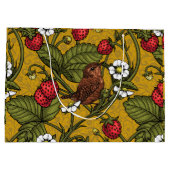 ムストラードのレンチとイチゴ ラージペーパーバッグ (裏面)