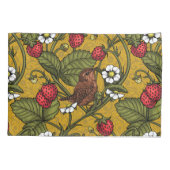 ムストラードのレンチとイチゴ 枕カバー (裏面-左)