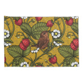 ムストラードのレンチとイチゴ 枕カバー (裏面-右)