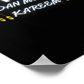 ムスリムおもしろいイスラムのためのラマダン・ムバラク・カレム ポスター (角)