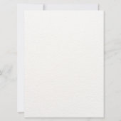 ムスリムアラビア語イングリッシュレッドピンクローズ金ゴールド 招待状 (裏面)