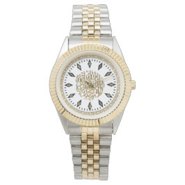 ムスリムエレガントシャハダとイスラム時計 腕時計