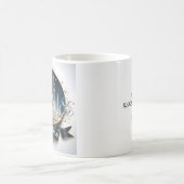 ムスリムゴールデンネイビーブルーモスクイードムバラク モーフィングマグカップ (中央)