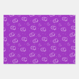 ムスリムモダンカラフル・イード・パーティー ラッピングペーパーシート