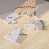 ムスリムラマダンカアバアートイスラムの子供 ジグソーパズル (側面)