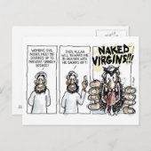 ムスリム天国- 72ヴァージン! ポストカード (正面/裏面)