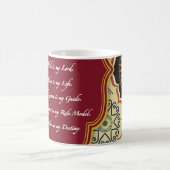 ムスリム引用文コーヒーマグ モーフィングマグカップ (中央)