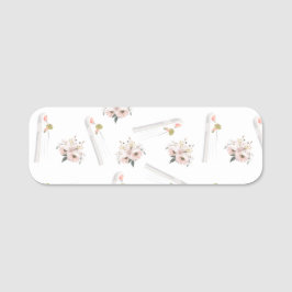 ムスリム結婚のバラ&ブライドクラシック名タグ 名札