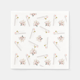 ムスリム結婚ズバラ&ブライドペーパーナプキン スタンダードカクテルナプキン