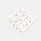 ムスリム結婚ズバラ&ブライドペーパーナプキン スタンダードカクテルナプキン (角)