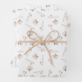 ムスリム結婚ズラッピング紙フラットシートセット3 ラッピングペーパーシート (インサイチュ)