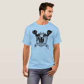 ムセコクは青 Tシャツ (正面フル)