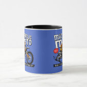 ムダホリックモトダートバイクモトクロスバイク  マグカップ (中央)