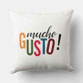 ムチカラフルョグスト!お会いできて嬉しい クッション (裏面)