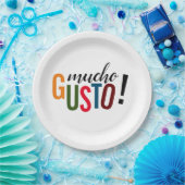 ムチカラフルョグスト!お会いできて嬉しい ペーパープレート (パーティー)