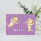 ムチバエを使って天使をありがとう サンキューカード (スタンド正面)