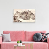 ムチファチャン – サンセット魚釣り村 キャンバスプリント (インサイチュ (リビング))