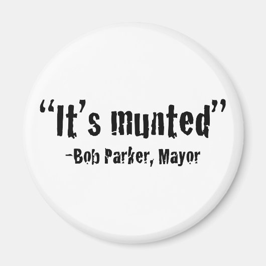 ムチャクチャだ マグネット (正面)